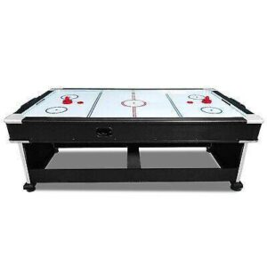 7FT 3-IN-1 Convertible Air Hockey Pool Table
