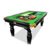 Slate Dark Frame Green Felt Pool Table