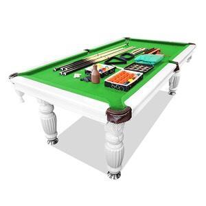 8ft Slate Billiards Table Green