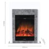 Dimplex Conner 1.5kW Mini Suite LED Electric Fireplace Heater - Image 2
