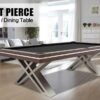 8ft Slate Pool Table (Pierce) W/ Dining Top Walnut - Image 3