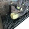 White 2000w Electric Fireplace Mantel With Wood Logs (Cove) - Image 4