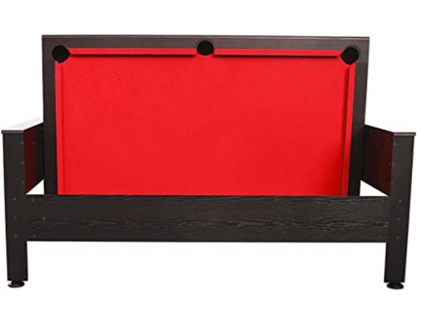 MACE 7FT 2 IN 1 Convertible Air Hockey Pool Table (Blue/Red) - Image 6
