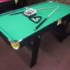 6ft Foldable Pool Table Green Felt