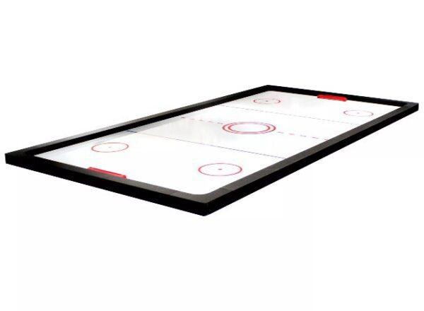 All In One! 7FT LED Pool Table, Air Hockey & Ping Pong Top! (Red Felt)