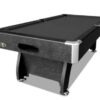 8FT Pool Table Black Felt