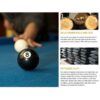 7FT Deluxe Quality Italian Slate Pool Table With Dining Top - Image 16