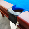 8FT Pool Table Blue Felt Smart Series MDF Square Leg Walnut Frame - Image 3