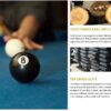 8ft Slate Pool Table (Pierce) W/ Dining Top Walnut - Image 5