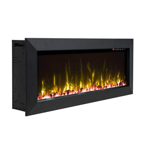 1500W 45" Built-in Wall Recessed Electric Fireplace - Image 4