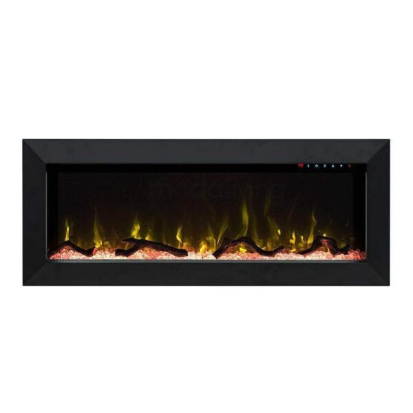 1500W 45" Built-in Wall Recessed Electric Fireplace - Image 2