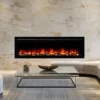 Provence 1500W Electric Fireplace – Recessed or Wall Mounted