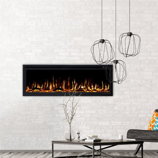 Concerto 1500W 50" Recessed / Wall Mounted Electric Fireplace - Image 9
