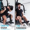 PROFLEX Home Gym Resistance/Fitness Station (Blue/Black) - Image 4