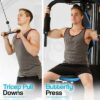 PROFLEX Home Gym Resistance/Fitness Station (Blue/Black) - Image 9