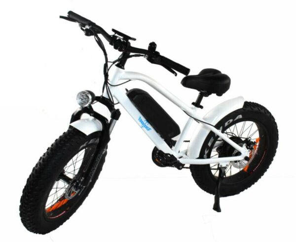 20" Alloy Electric Mountain Bike Ebike Samsung Shimano White Throttle - Image 2
