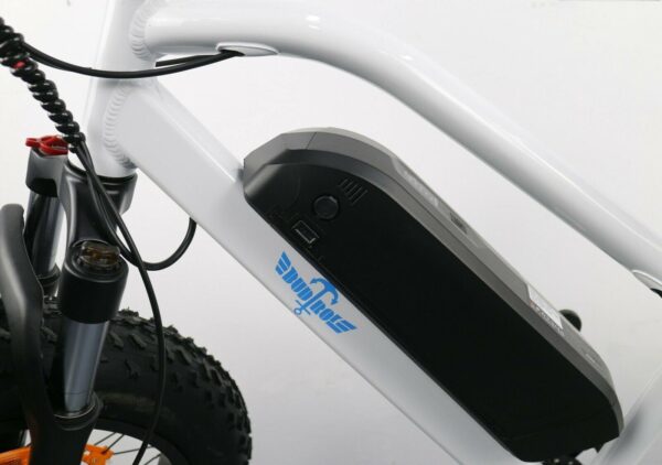 20" Alloy Electric Mountain Bike Ebike Samsung Shimano White Throttle - Image 6