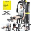Multifunction Home Gym System Weight Training Exercise Workout - Image 9