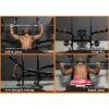 BLACK LORD Weight Bench 8in1 Press Multi-Station Home Gym Equipment - Image 10