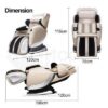 FORTIA Electric Massage Chair Full Body Reclining Zero Gravity - Image 11