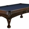 8FT Brunswick Allenton Pool Table Espresso Stain Ball & Claw Leg - Image 3