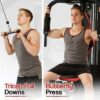 PROFLEX Home Gym Exercise Machine (Red/Black) - Image 9
