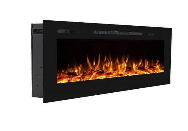72" Wall Electric Fireplace