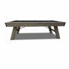 7FT Pool Table Black Felt Silver Mist Frame MDF Free Accessories - Image 2