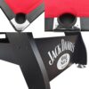 JD Logo 8FT Red Felt Pool Table (Black Frame) - Image 6