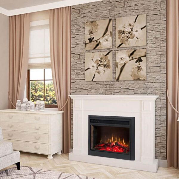 Berwick 2000W Electric Fireplace Heater