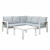 White Outdoor Aluminium Sofa