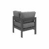 New Charcoal Aluminium Outdoor 6 Seater L-Shaped Lounge Setting - Image 2