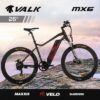 VALK Electric Bike Motorised Bicycle Battery Mountain