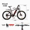 VALK Electric Bike Motorised Bicycle Battery Mountain - Image 11