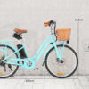 VALK EBike Vintage Ladies Women's ebike 36V Bicycle - Image 11
