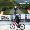 VALK E-Bike Dual Suspension Mountain TEKTRO MAXXIS VELO - Image 3