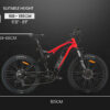 VALK E-Bike Dual Suspension Mountain TEKTRO MAXXIS VELO - Image 11