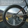 Shimano 7 Speed Mountain E-Bike Lithium Battery Fat-Tyres - Image 7