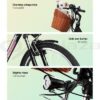 Phoenix Electric Bike 26" City Battery Motorised Basket - Image 10