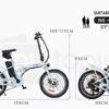 VALK Folding e-Bike CityHop Foldable (White) - Image 11