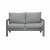 Manly 4 Seater Sofa Lounge Set Aluminium (Charcoal) - Image 3