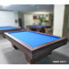 9FT Slate Carom Pool Table Blue Felt - Image 2