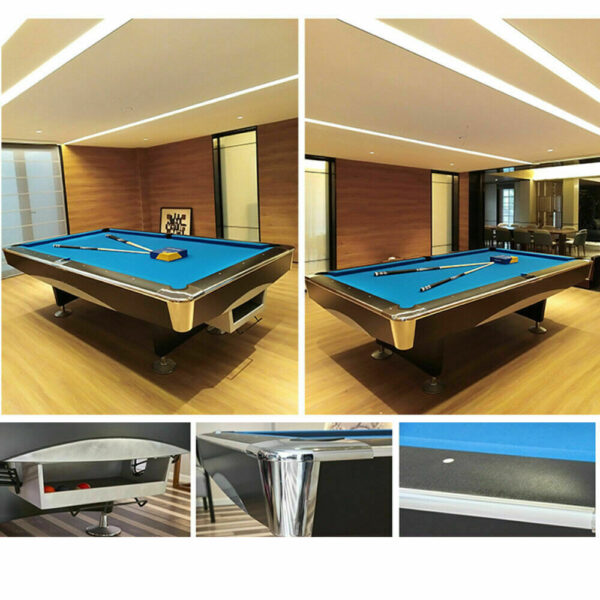 9ft slate 9 ball pool table