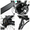 KRISTALL GW20 48V15AH 750W FAT TIRE FOLDING EBIKE - Image 8