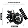 KRISTALL GW20 48V15AH 750W FAT TIRE FOLDING EBIKE - Image 12