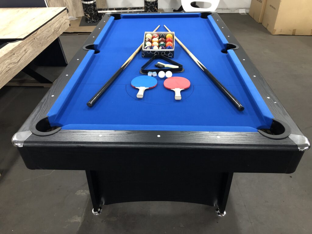 1 Best Value! 7ft Pool Table With Table Tennis & Dining!