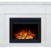 Hudson 2000W Electric Fireplace White