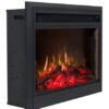 Hudson Electric Fireplace Heater White Mantel & 30" Moonlight Insert - Image 7