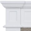 Hudson Electric Fireplace Stone Veneer Mantel & 30" Moonlight Insert - Image 9