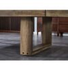 8FT Simple Modern Pool Table Wood Grain Gray or Black Felt - Image 6